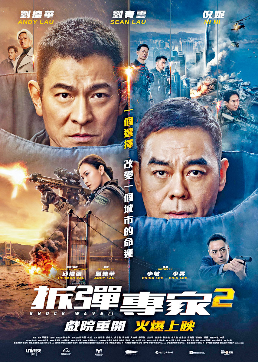 HKSAR Film No Top 10 Box Office: [2020.12.15] ANDY LAU'S SHOCK WAVE 2 ...