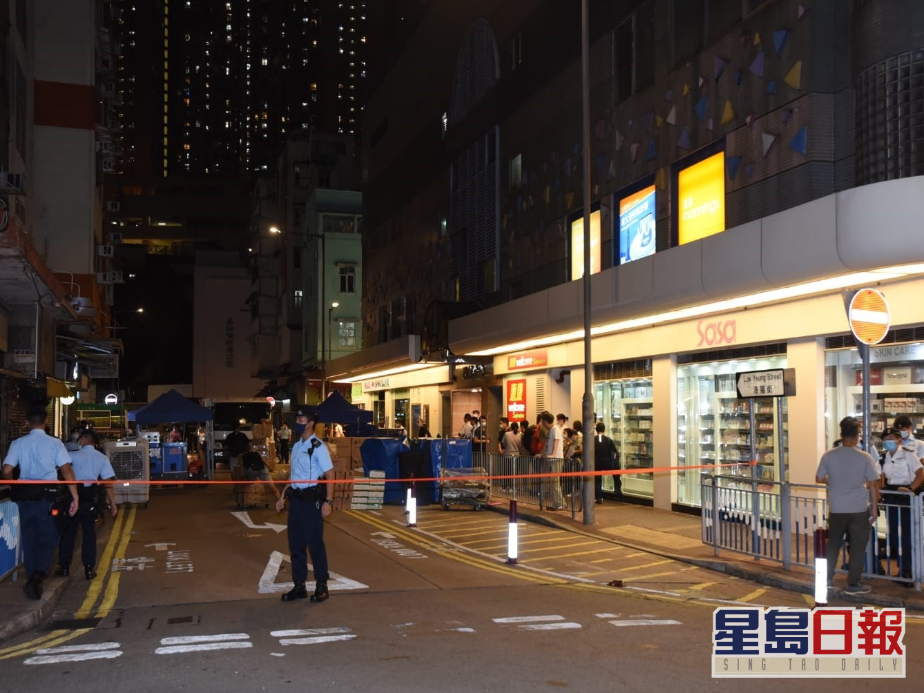 利港中心未发现有人违强检令 有7户没有应门 | 星岛日报