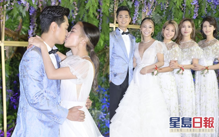 鄭俊弘何雁詩結婚1周年兼補辦喜酒生小朋友要睇老公 星島日報