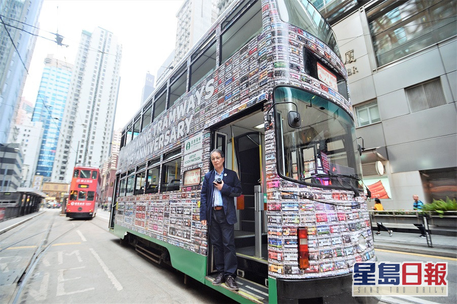 日攝影師鍾情香港 叮叮 350相片拼湊 藝術電車 星島日報