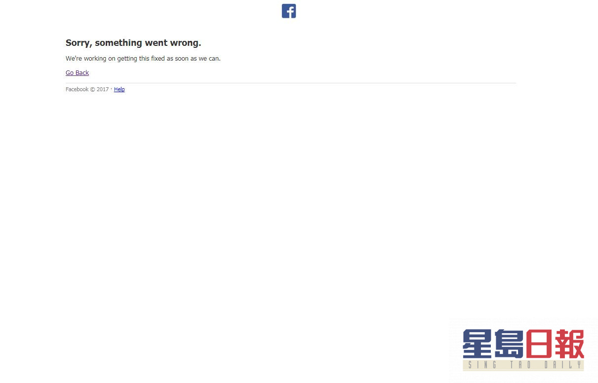 全球多区fb Ig一度死机用户无法出post甚至无法登入 星岛日报