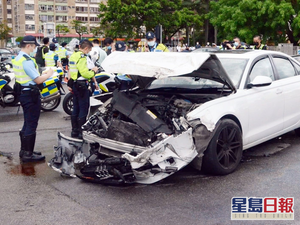 沙田大涌桥路意外酿1死8伤33岁女私家车司机被捕 星岛日报
