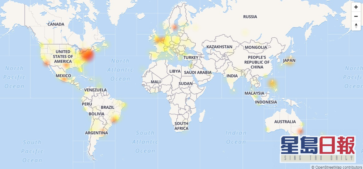 全球多区fb Ig一度死机用户无法出post甚至无法登入 星岛日报