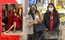 【頭條獨家】返加拿大前約老友見吓 李施嬅同趙希洛超市掃零食
