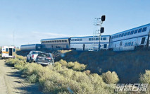 美蒙大拿州火車出軌 至少三死逾50傷