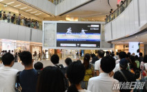【東京奧運】張家朗杜凱琹出戰 市民聚商場睇直播打氣