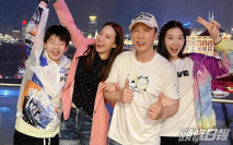 甄子丹內地忙工作 汪詩詩帶子女北上重聚