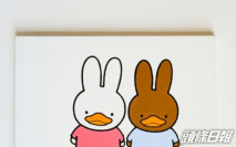 廣州教授展出卡通鴨兔作品 被指抄襲米菲兔及B.Duck