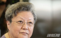 范徐麗泰:政制發展非香港「話事」 批反對派無被諮詢資格