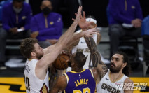【NBA】湖人贏塘鵝十七分 豪取五連勝