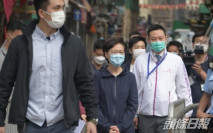 【Kelly Online】林鄭遭不明男子表白 望一眼後上車離去