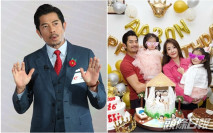 郭富城獲囡囡唱生日歌:有家庭後覺得好幸福