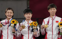 【東奧女乒】團體賽摘金!中國女乒隊喜做業主