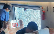 高鐵列車行駛中玻璃碎裂　乘客淡定拍照發朋友圈