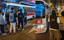 油尖反黑上海街搗破釣魚機賭檔 拘捕6人