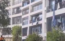 印度空難︱醫學院遭撞毀 人員拉床單逃生天︱有片