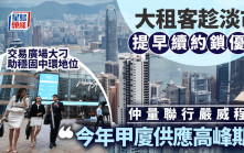 大租客趁淡市提早續約鎖優惠 仲量聯行嚴威程：今年甲廈供應高峰 交易廣場大刁助穩中環地位
