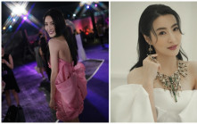 林夏薇穿低胸白裙赴婚宴惹熱議  網民力撐視后：在香港穿甚麼色都可以