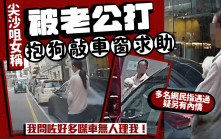 尖沙咀女稱被老公打抱狗敲車窗求助：「我問咗好多㗎車無人理我！」多名網民指遇過疑另有內情｜Juicy叮