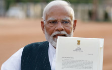 莫迪當選多數黨領袖　第3度出任印度總理
