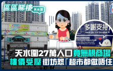 天水圍27萬人口 竟無靚商場 樓價受壓 街坊怨「超市都做唔住」｜區區睇樓