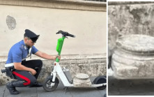 電動滑板車偷運古羅馬文物 ？意警拘可疑德國遊客