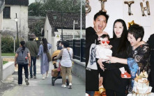 向佐夫婦十指緊扣行街證情不變 郭碧婷孕味濃疑懷第三胎