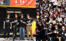 MIRROR夜粥小組巴士巡遊油尖旺  Fans登車追星險象環生  Lokman談姜濤3年約︰唔續一定散