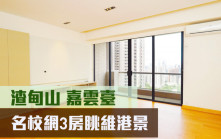 睇楼王｜渣甸山嘉云台   名校网3房眺维港景