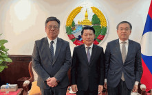 許正宇及丘應樺訪老撾晤政商界代表  冀建立夥伴關係