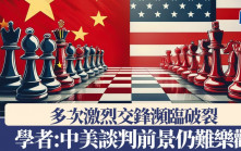 中美貿易談判｜美媒：多次激烈交鋒瀕臨破裂  分析：前景仍難樂觀