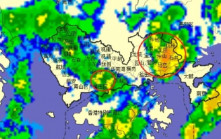 北上注意｜颱風馬力斯凌晨登陸廣東  深圳降雨頻密偶有暴雨