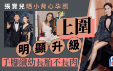 張寶兒陀B晒31周小背心孕照令人羨慕 讚袁咕碌生性產檢結果達標