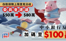 存款保障意見分歧 大新牽頭中小銀行力爭加至100萬元 託律師陳情理據