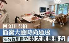 何文田君柏 簡潔大廳時尚通透 特大賞景露台