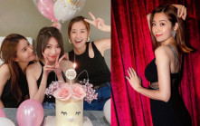 陳自瑤獲黃翠如與連詩雅補祝生日  沙灘漫步勁浪漫少女心大爆發
