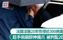 法國淫醫25年性侵近300病童  法官判囚20年