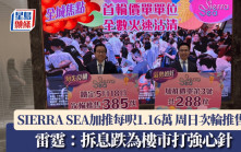 SIERRA SEA乘勢加推每呎1.16萬 周日次輪推售 雷霆：拆息跌為樓市打強心針