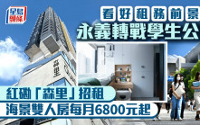看好租務前景 永義轉戰學生公寓 紅磡「森里」涉近200房間 雙人房每月6800元起