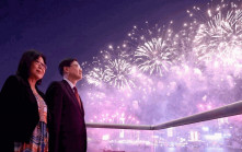 十一國慶︱李家超：維港上空煙花璀璨  象徵香港越過難關後全面復常