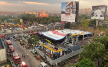孟買巨型廣告牌風暴中塌下 至少14死74傷