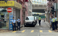 有片｜筲箕灣警車七人車相撞釀2傷 男警員女乘客同送院