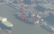 福建艦新照曝光 彈射小紅車與殲-35模型齊現身