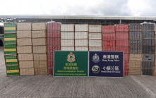 將軍澳南海濱長廊凌晨現走私快艇 水警海關追截檢690萬元私煙 