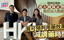 精神科藥物︱港大團隊正整合醫管局大數據  冀可預判用藥效果減調藥時間