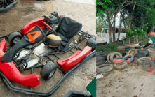 玩小型賽車高速撞欄「長髮捲入車輪」  印尼巴淡島新加坡女遊客慘死