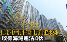 跑道區新盤連環錄成交 啟德海灣連沽4伙