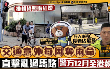 星島申訴王 | 交通意外頻生每周奪兩命   直擊亂過馬路警方12月全港執法
