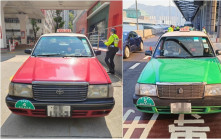 警方新界南打擊公共車輛交通違規 拘67歲的士司機涉停牌時駕駛