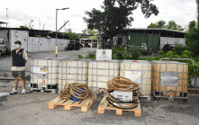 海關消防處搗屯門非法油站 檢2700公升電油 六旬司機加油被捕